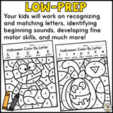 Halloween Alphabet Activities