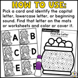 Halloween Letter Find Activity
