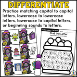 Halloween Letter Find Activity
