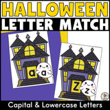 Halloween Letter Matching Activity