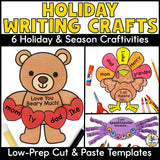Writing Crafts Bundles (Holidays & Seasons)