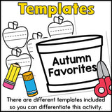 Writing Crafts Bundles (Holidays & Seasons)