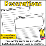 Writing Crafts Bundles (Holidays & Seasons)
