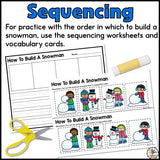 How to Build a Snowman Writing Craft