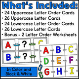 Letter Order Linking Activity