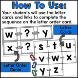 Letter Order Linking Activity