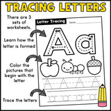 Letter Tracing Worksheets