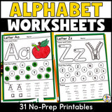 Letter Recognition Worksheets