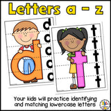 Lowercase Letter Strip Puzzles