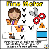 Lowercase Letter Strip Puzzles