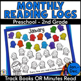 Monthly Reading Logs