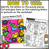 Cut & Paste Letter Worksheets Bundle (Holidays & Seasons)