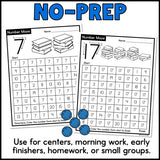 Number Maze Worksheets