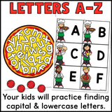 Pizza Letter Search Activity