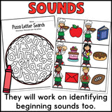 Pizza Letter Search Activity
