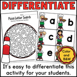 Pizza Letter Search Activity