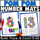 Pom Pom Number Mats