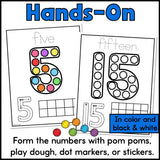 Pom Pom Number Mats