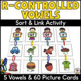 Sort & Link R-Controlled Vowels Activity
