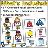Sort & Link R-Controlled Vowels Activity