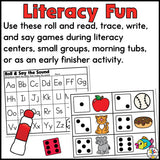 Roll & Read Letter Games