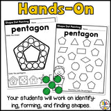2D Shape Dot Marker Worksheets