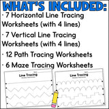 Line Tracing Worksheets