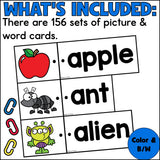 Picture Cards & Vocabulary Words Linking Activity