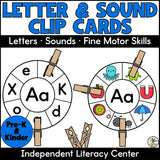 Letters & Sounds Clip Cards