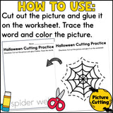 Halloween Cutting Practice