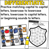 Community Helpers Letter Find Activity