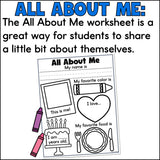 First Day of School Activities