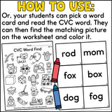CVC Word Search Activity