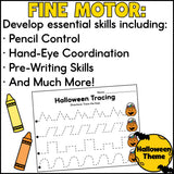 Halloween Tracing Worksheets