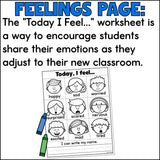 First Day of School Activities