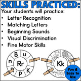 Letters & Sounds Clip Cards