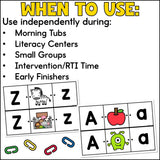 Letters & Sounds Fine Motor Skills Bundle