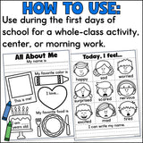 First Day of School Activities