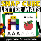 Snap Cube Letter Mats