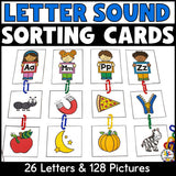 Beginning Sounds Sort & Link Activity