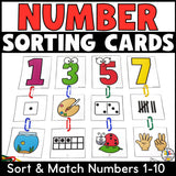 Sort and Link Numbers Activity