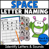Feed the Alien Letter Recognition Activity