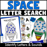 Space Letter Search Activity