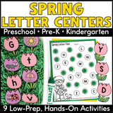 Spring Alphabet Activities Bundle