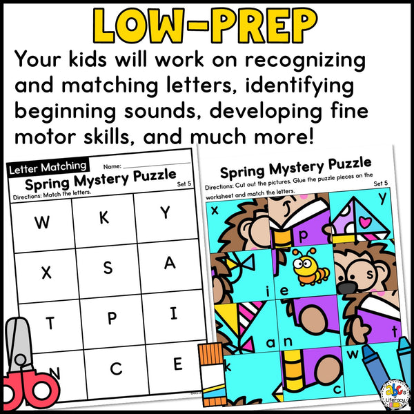 Spring Alphabet Activities Bundle – ABCs of Literacy