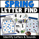 Spring Letter Find Activity