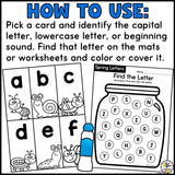 Spring Letter Find Activity