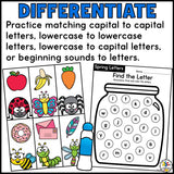 Spring Letter Find Activity