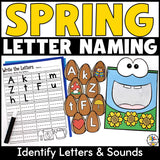 Feed the Seed Packet Letter Recognition Activity