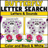 Spring Letter Search Activity